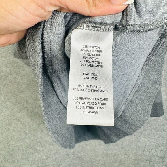 Travis Mathew Shirt Mens Medium Gray Quarter Zip Golf Performance Stretch Top - Picture 7 of 9